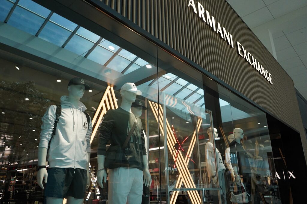 Armani Exchange in Cherry Hill Mall