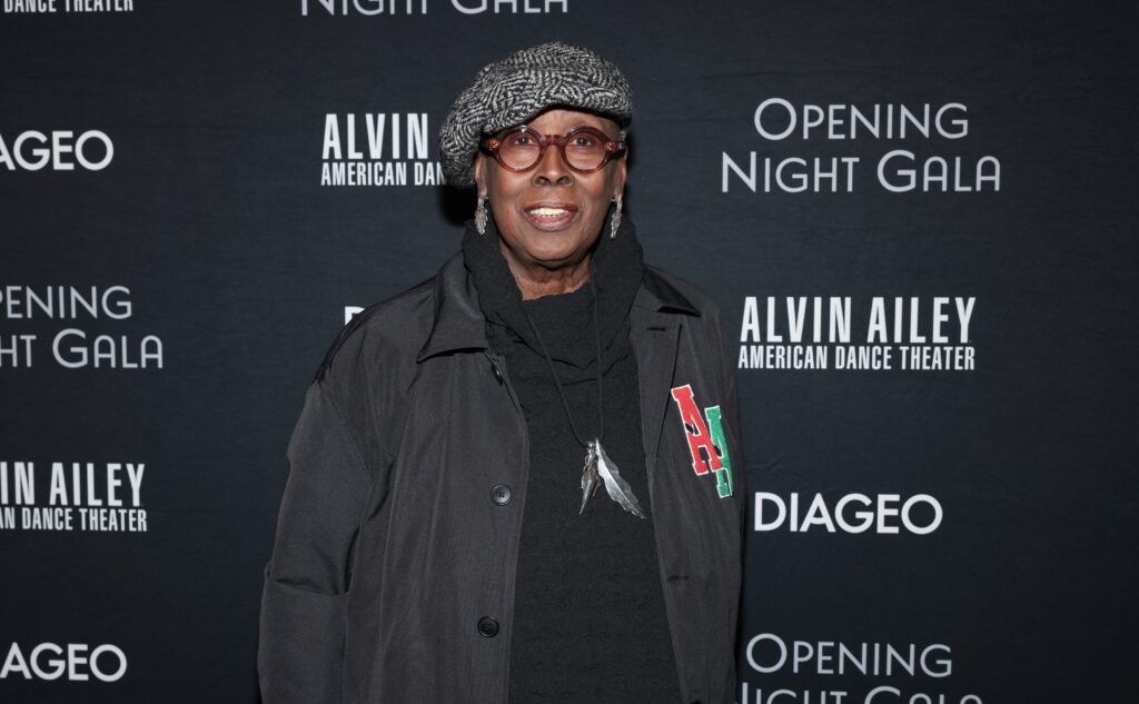 Judith-Jamison-2023-11-29 Judith Jamison smiles