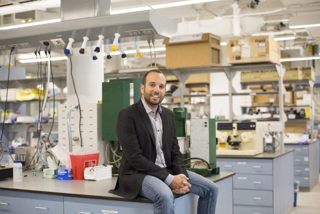 Miguel Modestino is an associate professor of chemical engineering at New York University. He began working on the 'artificial leaf' more than 10 years ago. (The New York University Tandon School of Engineering)