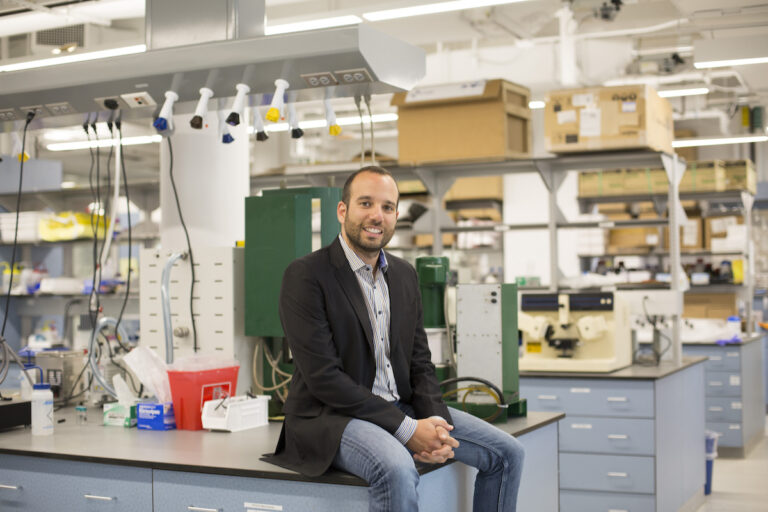 Miguel Modestino is an associate professor of chemical engineering at New York University. He began working on the 'artificial leaf' more than 10 years ago. (The New York University Tandon School of Engineering)
