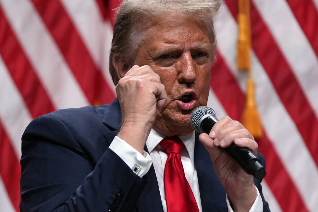 Election 2024 Trump Former President Donald Trump