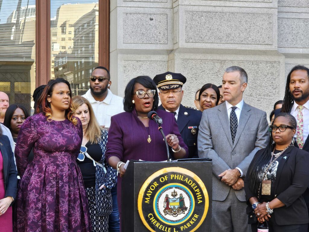 cherelle-parker-2024-11-07 Cherelle Parker speaks alongside others