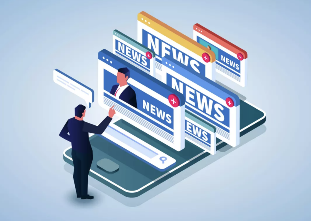 election-misinformation-npr-2024-11-04 illustration of news misinformation