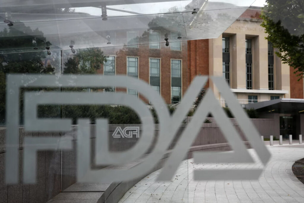 fda A U.S. Food and Drug Administration building is seen behind FDA logos at a bus stop on the agency's campus in Silver Spring, Md., in 2018. Cucumbers shipped to the U.S. and Canada, and organic eggs sold in 25 Costco stores in five southern U.S. states, were recalled this week for potential salmonella contamination. (Jacquelyn Martin/AP)