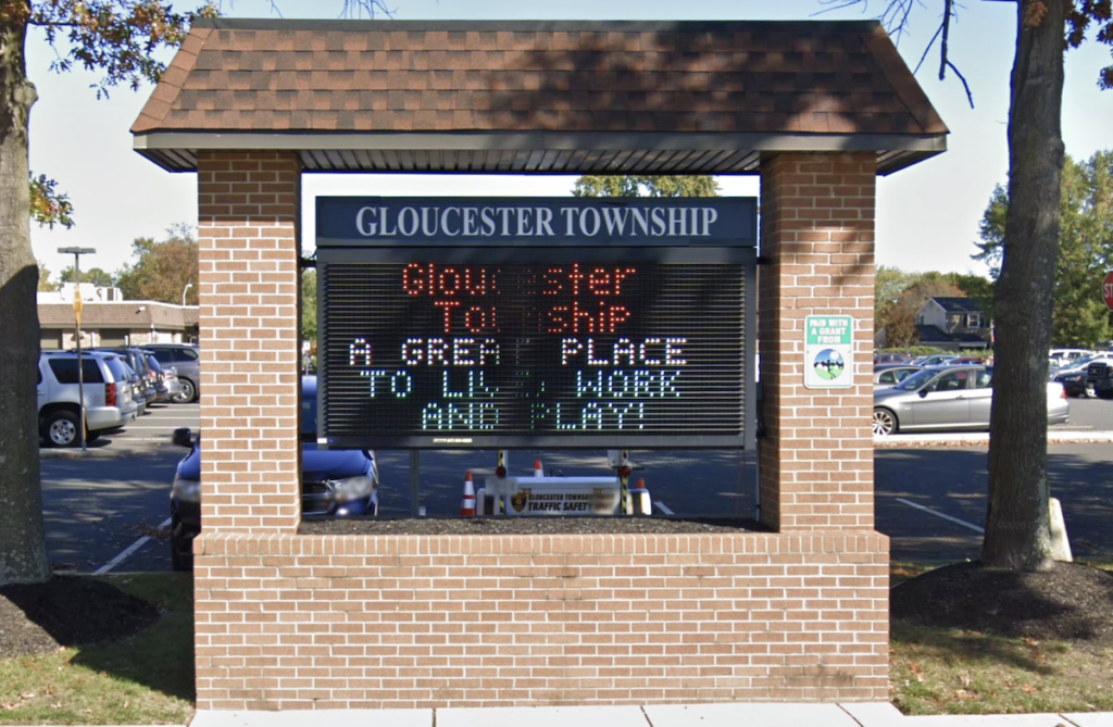 gloucester-township-2024-11-01-3 Sign for Gloucester Township