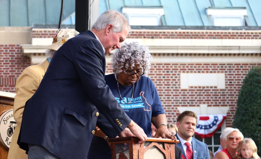 Burying the hatchet ceremony