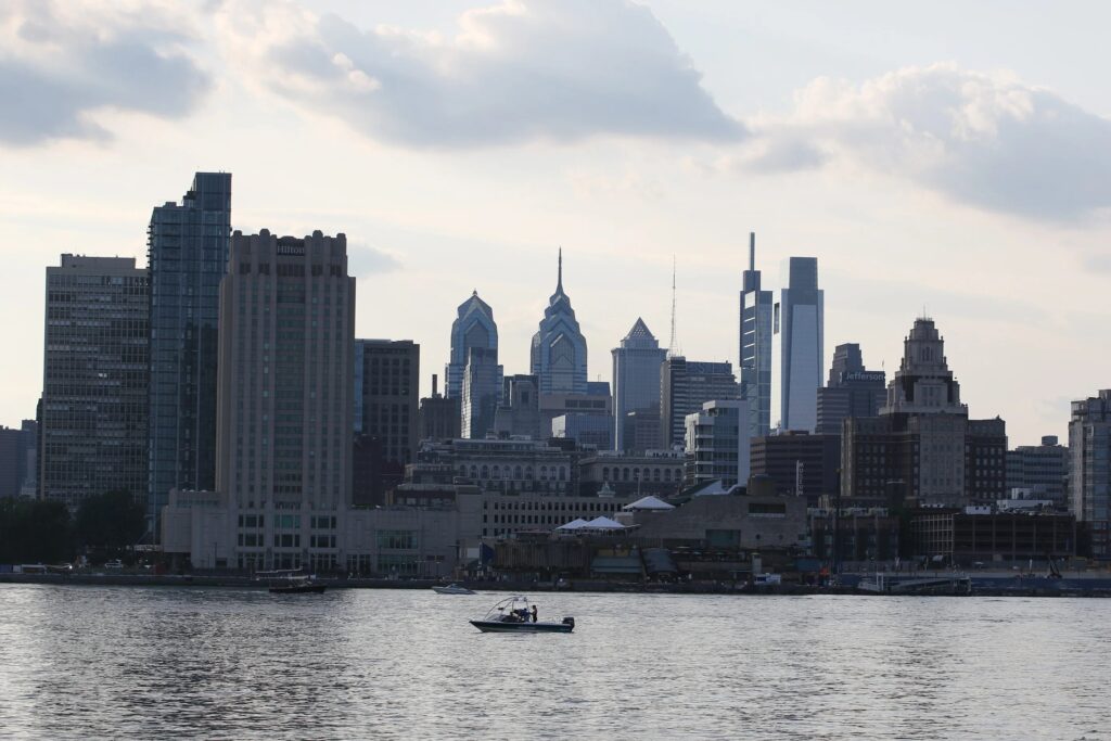 philly-skyline-camden-2024-09-22-4 Philadelphia skyline over the Delaware River