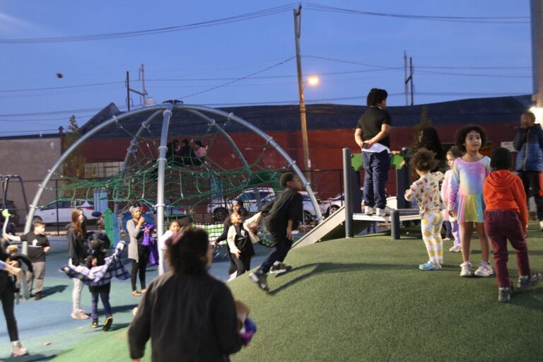 a play gym at the rec center