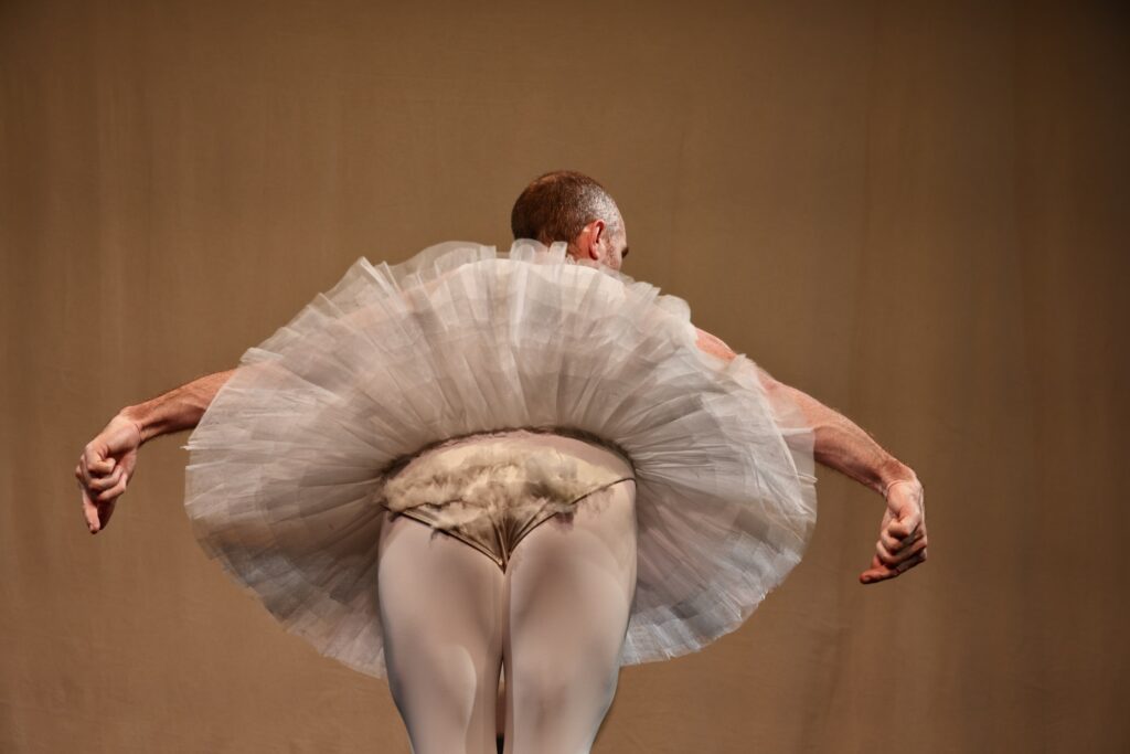 Chris Davis performing ballet