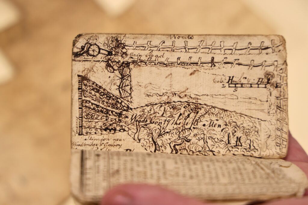 a close-up of the almanac