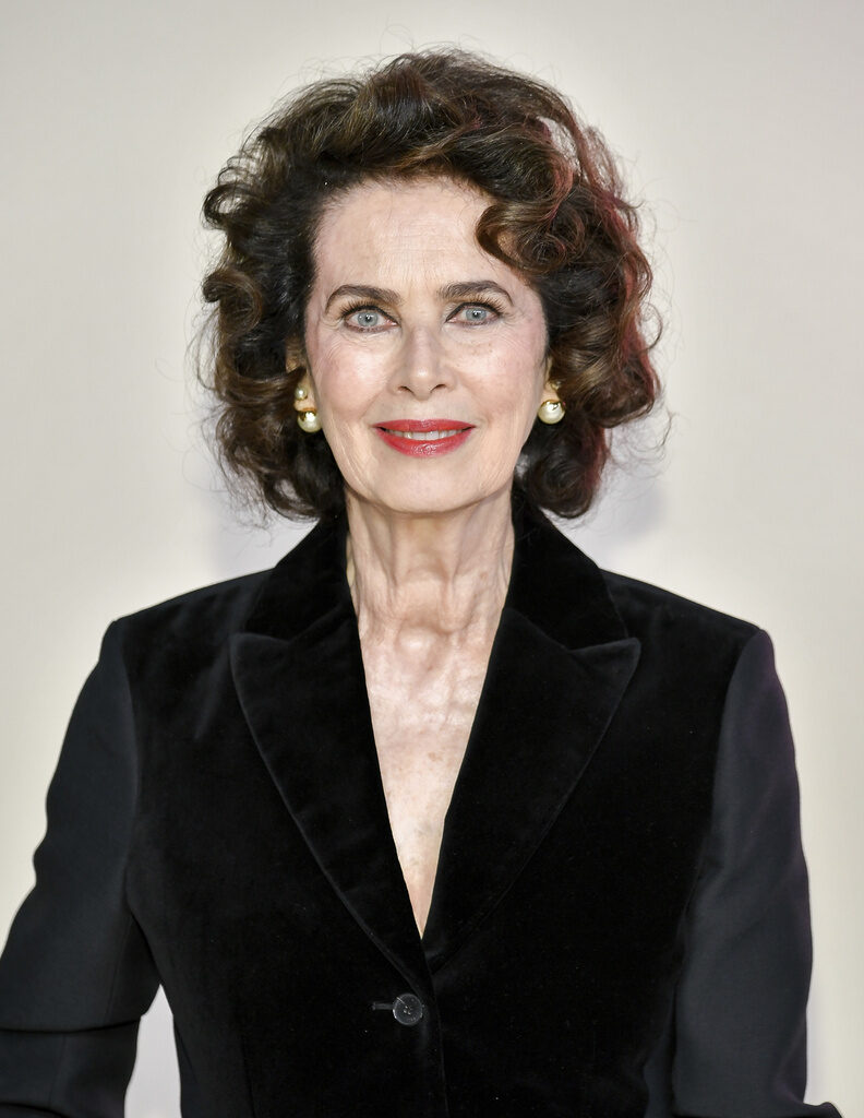 Dayle Haddon Dayle Haddon attends the Dior Pre-Fall 2024 fashion show at the Brooklyn Museum on Monday, April 15, 2024, in New York. (Photo by Evan Agostini/Invision/AP)