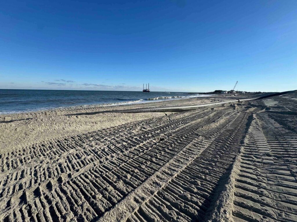 Indian-River-inlet-beach-picture-12-21-2024 sand at the Indian River inlet