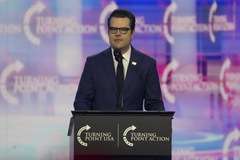 Former Rep. Matt Gaetz