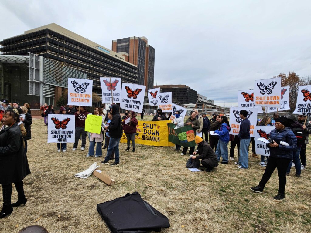 deportation-protesters-2024-12-18 Protesters fight against detention and deportation