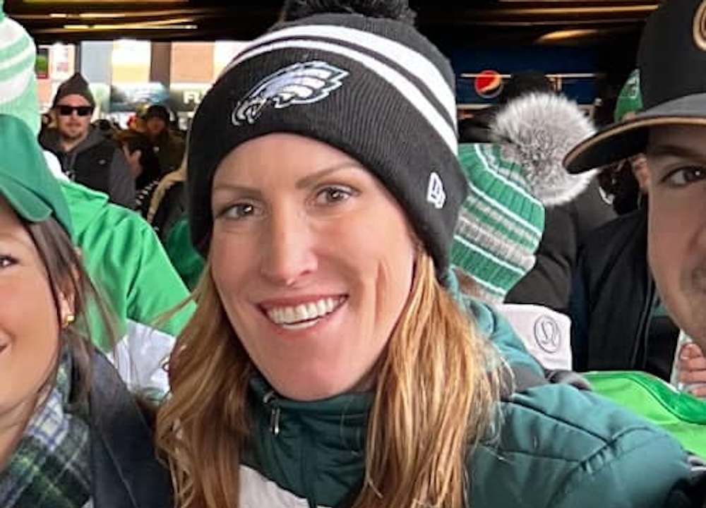 eagles-missed-connection-BP Brenna Collier at an Eagles game.