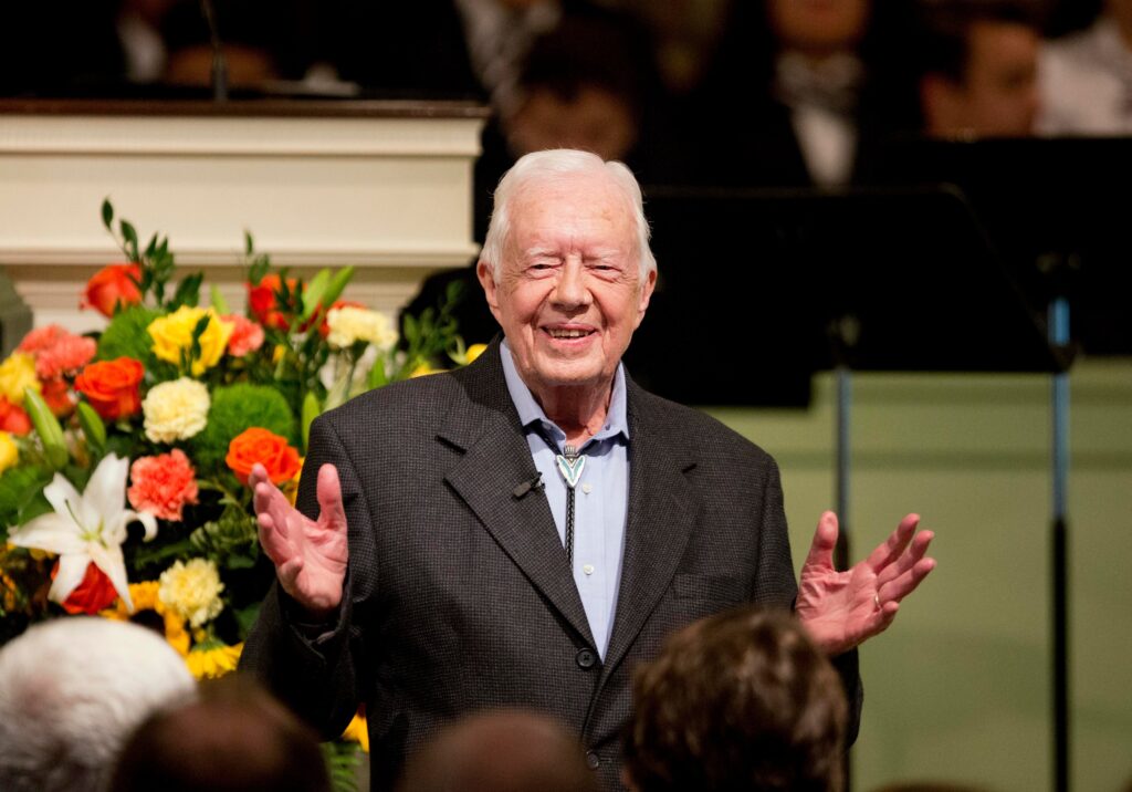 jimmy-carter-2015-06-10 Jimmy Carter smiles