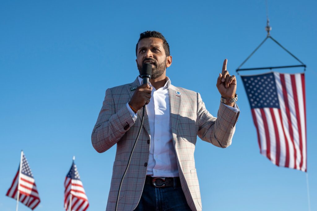 Kash Patel speaks