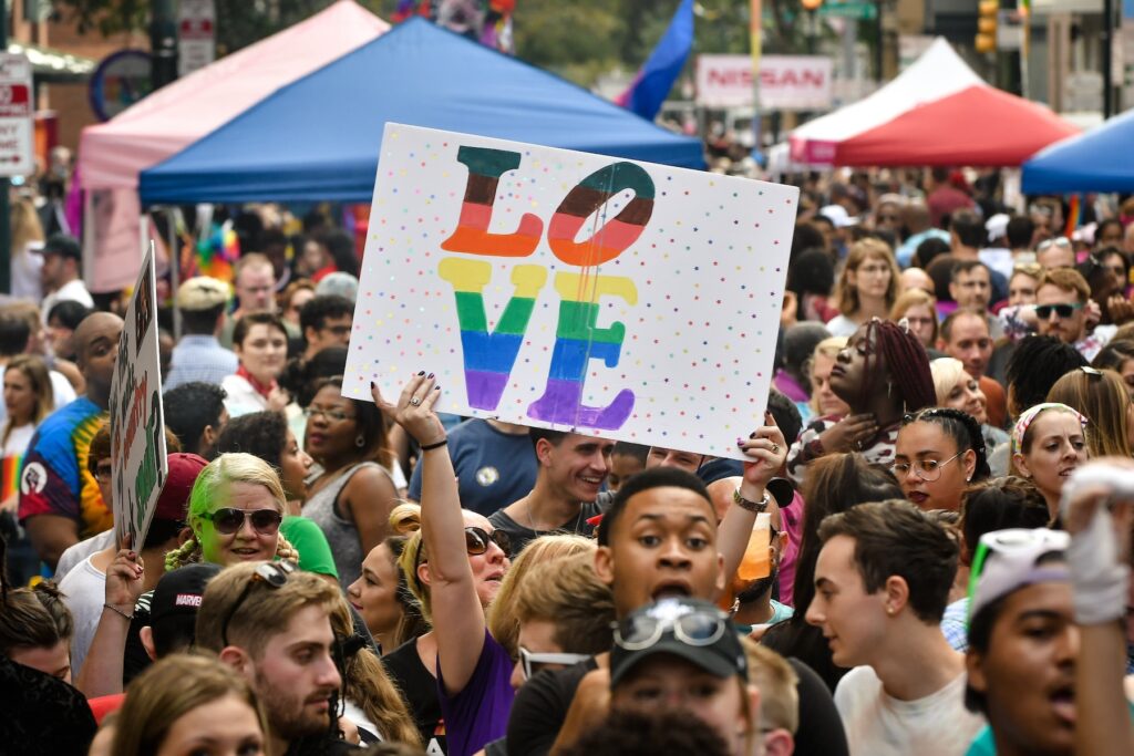 love-sign-william-way-2024-12-19 A LOVE sign held up in Philly