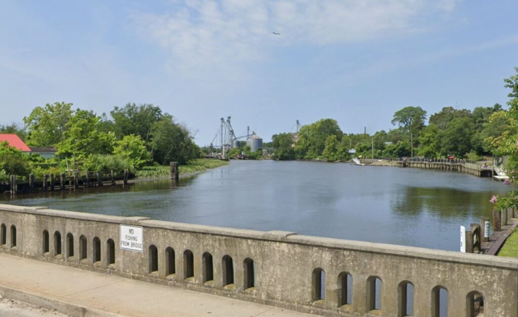 seaford-nanticoke-river-2024-12-23 Seaford's riverfront