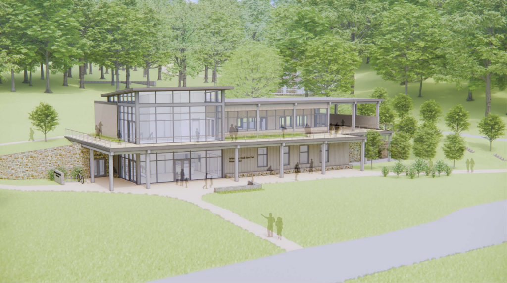White-Clay-Creek-State-Park-new-nature-center-2027-2 a rendering of the new nature center