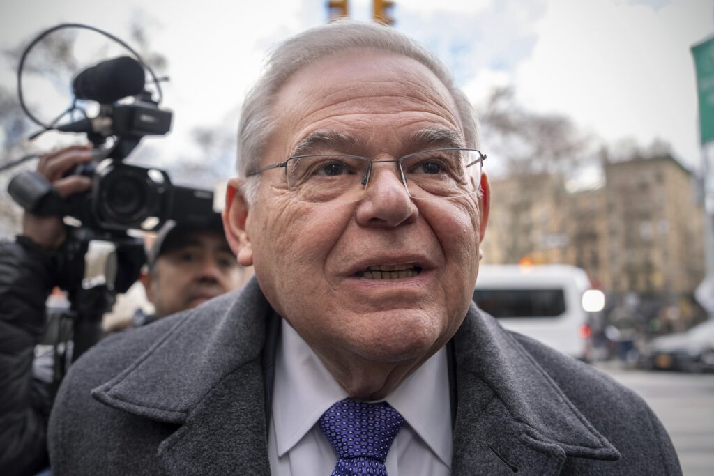 Menendez Bribery Former Sen. Bob Menendez, D-N.J.