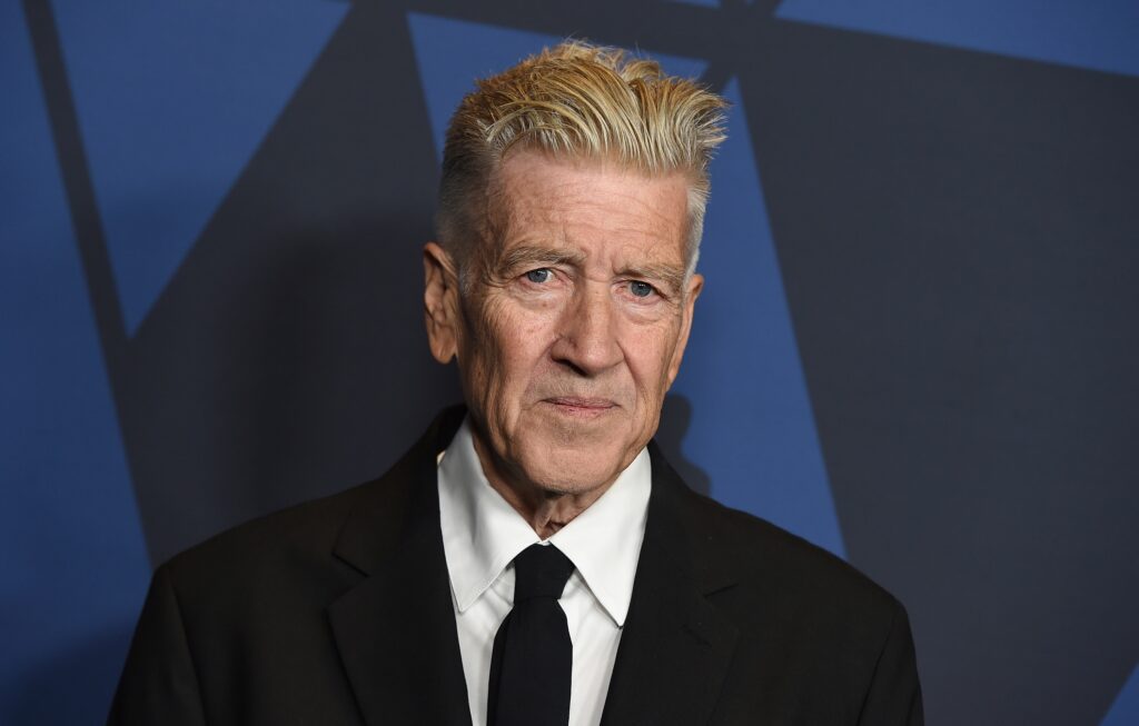 david-lynch-2019-10-27 David Lynch looks into a camera