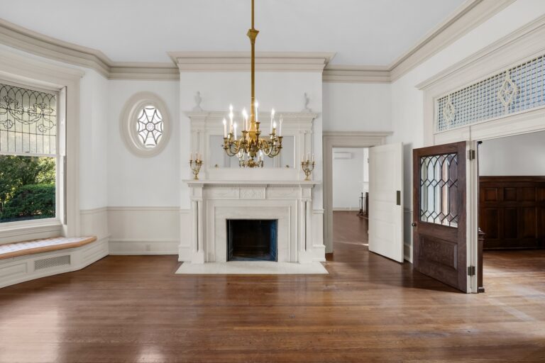 A mansion on a large estate