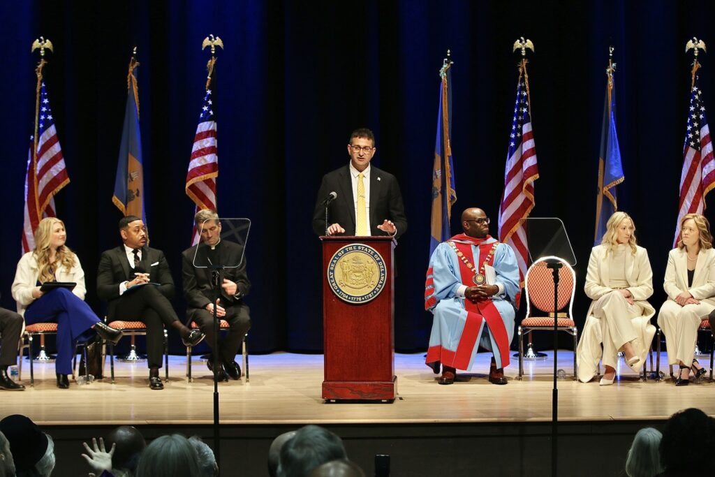 matt-meyer-inaugural-address-el-012125 Delaware Gov. Matt Meyer