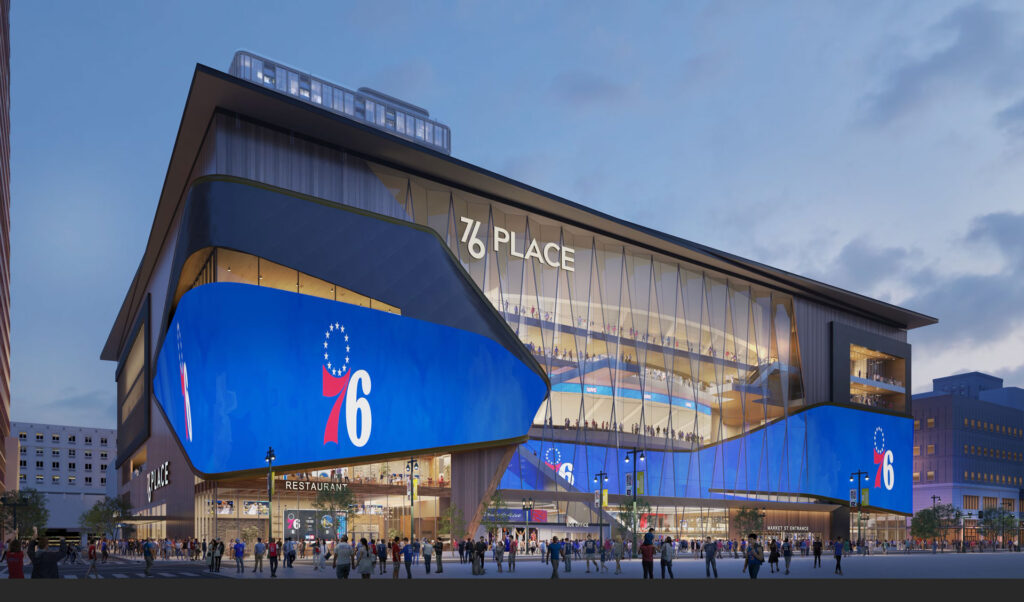 sixers-arena-76place-rendering-2023aug-02 Rendering of 76 Place