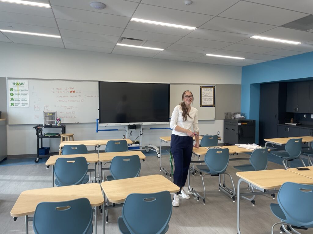 Teacher Autumn Rue at STEM Hub