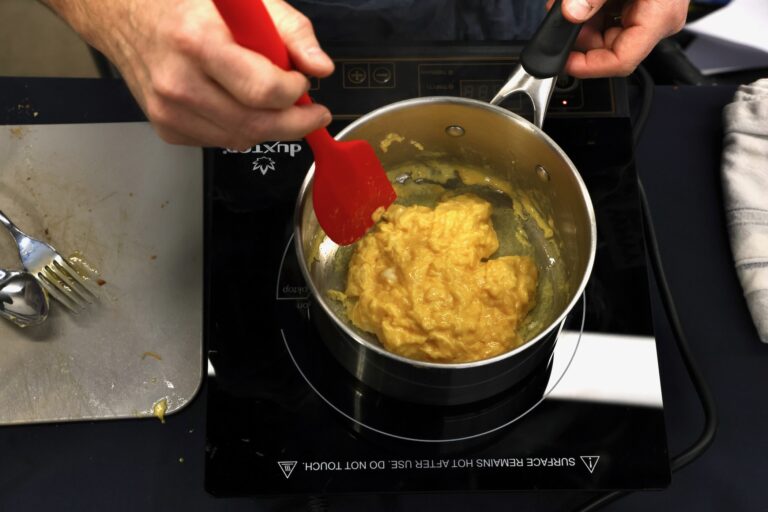 eggs in a pan