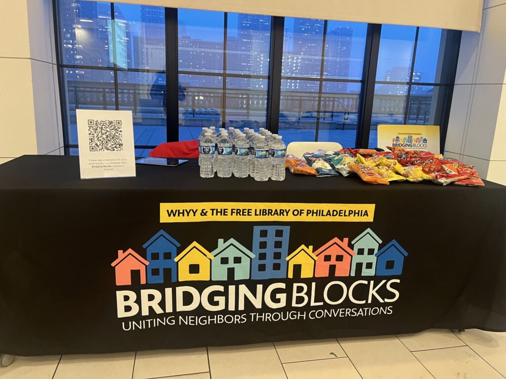 WHYY's Bridging Blocks event