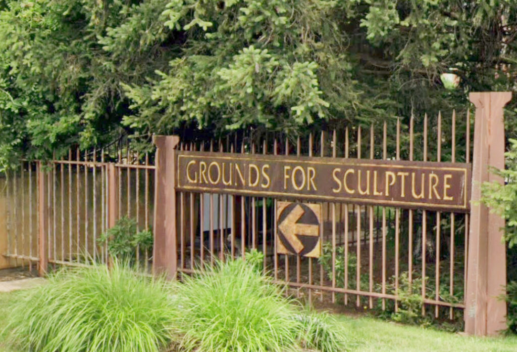 grounds-for-sculpture-hamilton-new-jersey The entrance to Grounds for Sculpture