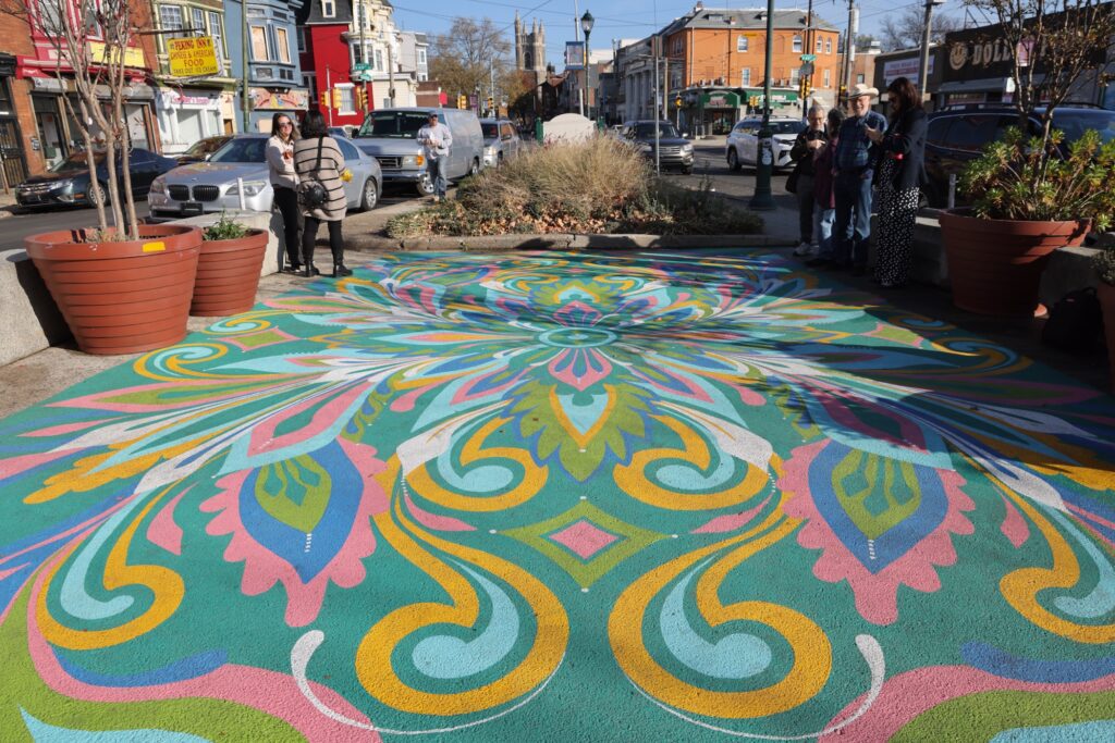 Cedar Park Pedestrian Plaza has a new mural