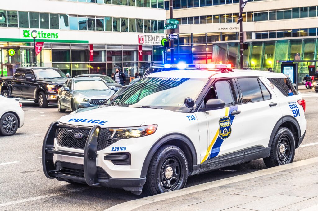 philadelphia-police-file-5 a police car with lights