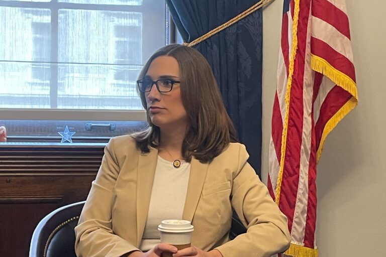 McBride sitting