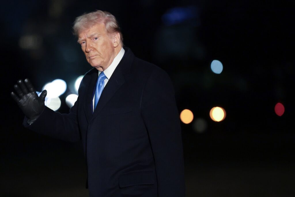 President Trump Returns To The White House President Trump returns to the White House