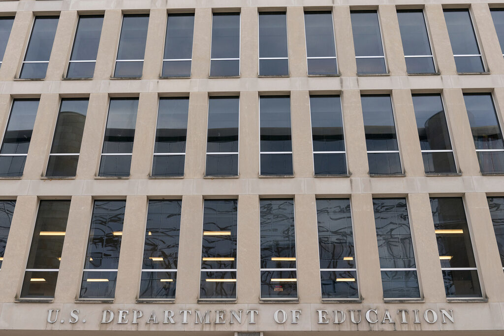 Trump Education The U.S. Department of Education building