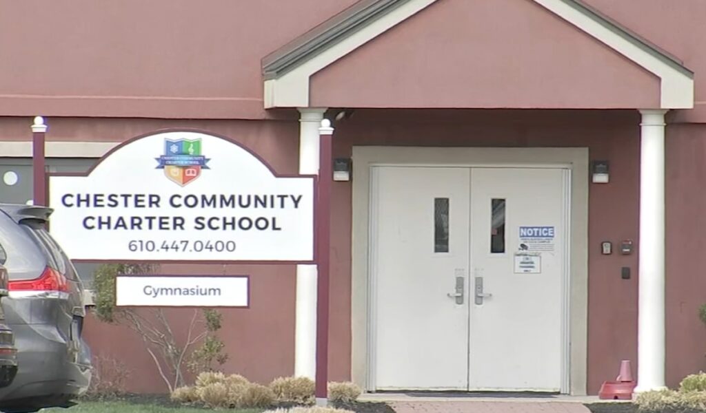 chester-community-charter-school-6abc-2025-03-31 The entrance to the school