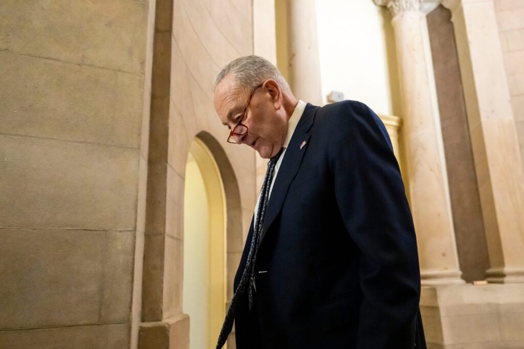 chuck-schumer-2025-03-14 Senate Democratic Leader Chuck Schumer