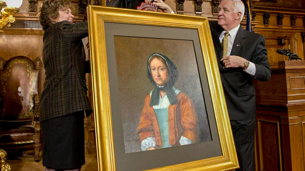 hannah-callowhill-penn-030325 Portrait of Hannah Callowhill Penn