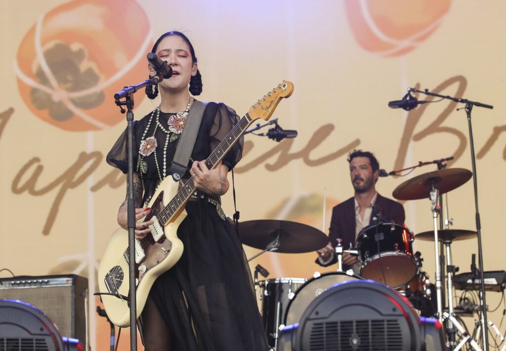 Japanese Breakfast's Michelle Zauner performs on day three of the Austin City Limits Music Festival