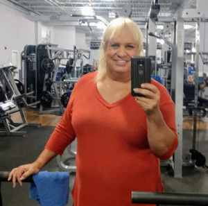 Kathy Carpenter posing for a photo