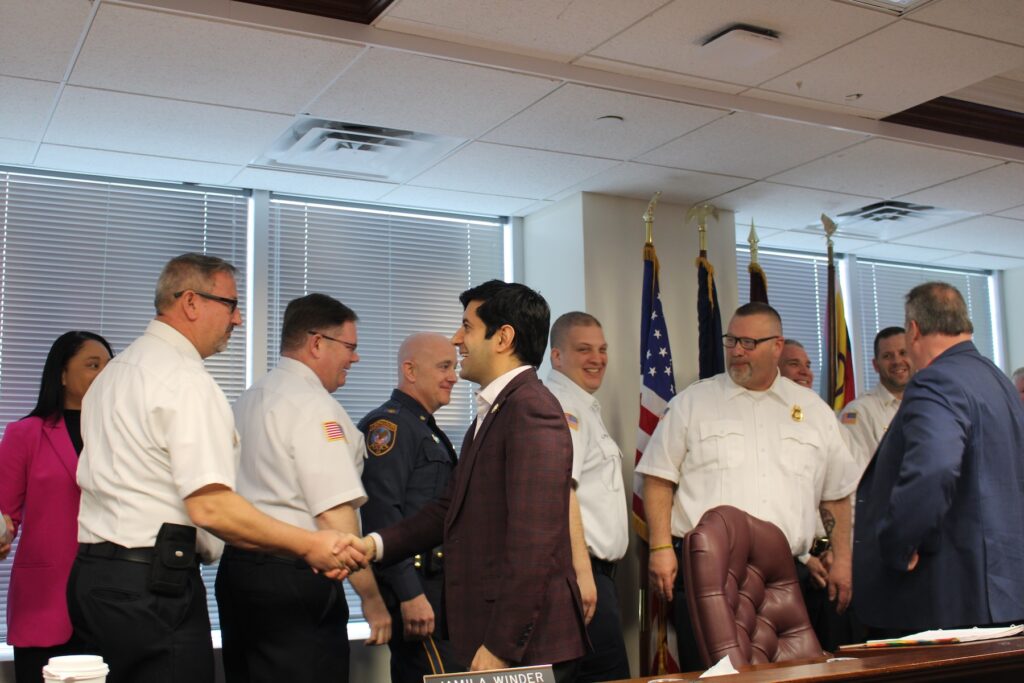montco-commissioners-e-neil-2025-03-06-2 Montgomery County commissioners and first responders speaking