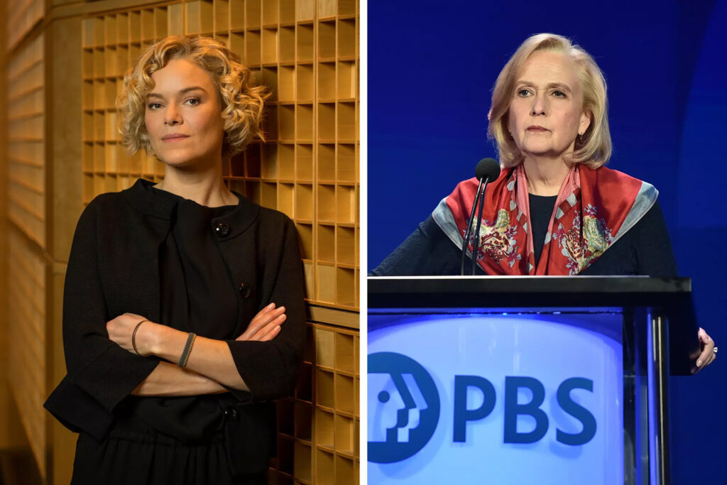 npr_pbs_ceos copy NPR CEO Katherine Maher (left) and PBS CEO Paula Kerger (right)