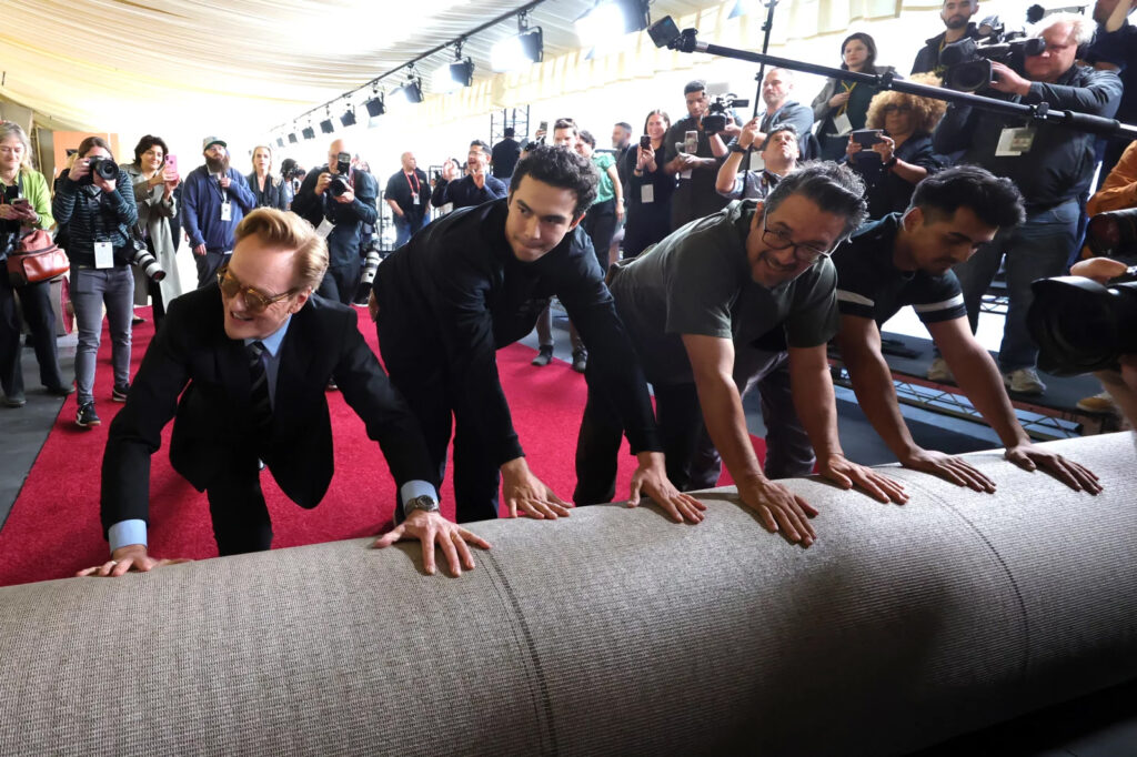 oscars_explainer_npr Conan O'Brien and others roll out a carpet for the Oscars