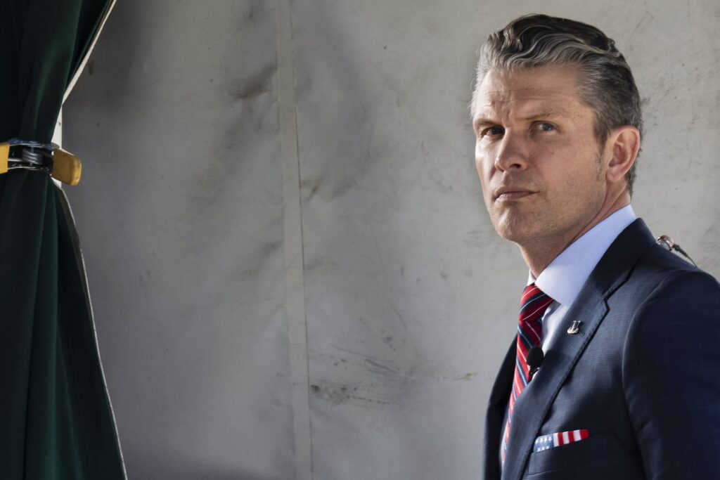 Trump Defense Secretary Pete Hegseth