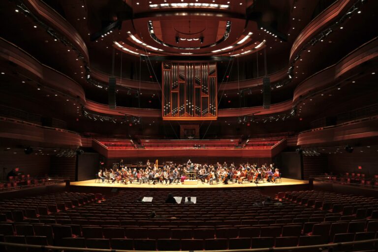 Philadelphia Orchestra rehearses