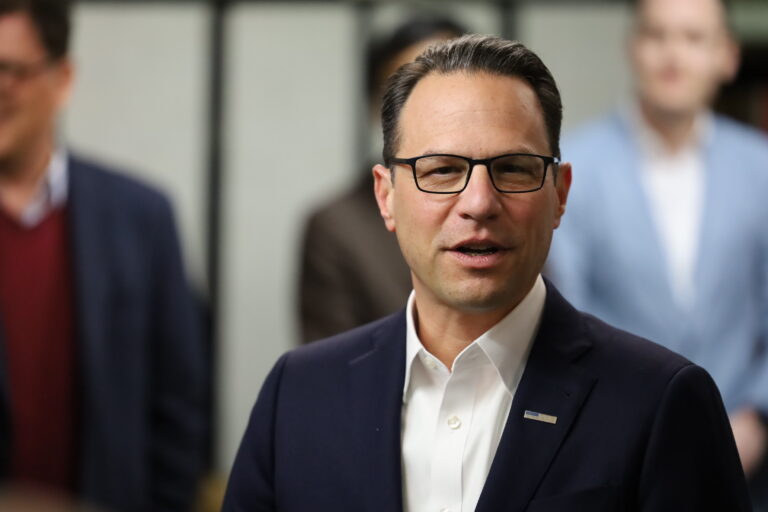 A closeup photo of Josh Shapiro