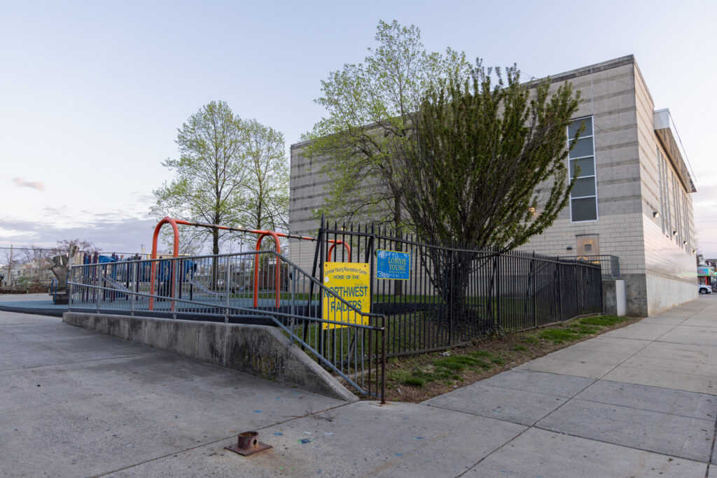 outside Lonnie Young Recreation Center